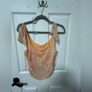 Free people sheer tank top